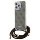 Guess case for  iPhone 15 Pro Max 6,7&quot; GUHCP15XHC4SEW HC CROSSBODY CORD 4G PRINT BROWN 3666339148096