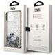 Karl Lagerfeld case for iPhone 13 Pro Max 6,7&quot; KLHCP13XLKCNSK HC LIQ. GLITTER C TRANSPARENT 3666339164140