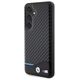 BMW case for Samsung Galaxy S24 black Leather Carbon 3666339242657