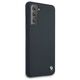 Original Case SAMSUNG GALAXY S21+ BMW Hardcase Silicone Signature (BMHCS21MSILNA) navy blue 3700740497364