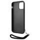 Original Case IPHONE 11 Karl Lagerfeld Hardcase Sequins Cord (KLHCN61PSQRKS) silver 3666339128029