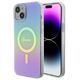 Original Case APPLE IPHONE 15 Guess Hardcase IML Iridescent MagSafe (GUHMP15SHITSU) purple 3666339154783