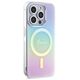 Original Case APPLE IPHONE 15 PRO MAX Guess Hardcase IML Iridescent MagSafe (GUHMP15XHITSU) purple 3666339154813