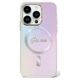 Original Case APPLE IPHONE 15 PRO MAX Guess Hardcase IML Iridescent MagSafe (GUHMP15XHITSU) purple 3666339154813