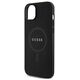 Original Case APPLE IPHONE 15 PLUS Guess Hardcase Saffiano MagSafe (GUHMP15MPSAHMCK) black 3666339155773