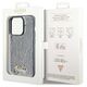 Original Case IPHONE 14 PRO MAX Guess Hardcase Sequin Script Metal (GUHCP14XPSFDGSS) silver 3666339173142