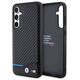 Original Case SAMSUNG GALAXY S23 FE BMW Leather Carbon (BMHCS23FE22NBCK) black 3666339218560