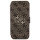 Original Case APPLE IPHONE 15 PRO Guess Book 4G Metal Gold Logo (GUBKP15L4GMGBR) brown 3666339194444