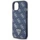Original Case IPHONE 14 PLUS / 15 PLUS Guess Hardcase 4G Triangle Metal Logo (GUHCP15MPG4GPB) blue 3666339225919