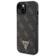 Original Case IPHONE 14 PLUS / 15 PLUS Guess Hardcase 4G Triangle Metal Logo (GUHCP15MPG4GPK) black 3666339225773