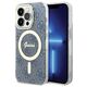 Original Case APPLE IPHONE 15 PRO Guess Hardcase IML 4G MagSafe (GUHMP15LH4STB) blue 3666339194642