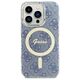 Original Case APPLE IPHONE 15 PRO Guess Hardcase IML 4G MagSafe (GUHMP15LH4STB) blue 3666339194642
