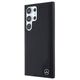 Original Case SAMSUNG GALAXY S24 ULTRA Mercedes Hardcase Leather Debossed Line MagSafe (MEHMS24L23RBGVK) black 3666339240967