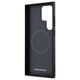 Original Case SAMSUNG GALAXY S24 ULTRA Mercedes Hardcase Leather Debossed Line MagSafe (MEHMS24L23RBGVK) black 3666339240967