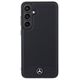 Original Case SAMSUNG GALAXY S24+ Mercedes Hardcase Leather Textured & Plain MagSafe (MEHMS24M23RBARK) black 3666339241018