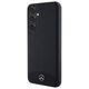 Original Case SAMSUNG GALAXY S24 Mercedes Hardcase Leather Textured & Plain MagSafe (MEHMS24S23RBARK) black 3666339241001