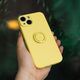 Finger Grip case for iPhone 12 6,1&quot; yellow 5907457753365