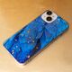 Gold Glam case for Samsung Galaxy S24 Ultra Blue 5907457743557