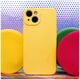 Silicon case for iPhone 14 6,1&quot; yellow 5907457755475