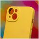 Silicon case for Samsung Galaxy A25 5G (global) yellow 5907457755581