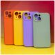 Silicon case for Samsung Galaxy A25 5G (global) yellow 5907457755581