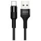 Cable 2A 1.2m USB - USB-C Usams U5 SJ221TC01 (US-SJ221) black 6958444956633