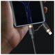 Cable 60W 1.2m PD Fast Charge USB + USB-C - USB-C + Lightning Usams U62 SJ483USB01 (US-SJ483) black 6958444928937