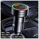 Car Charger 60W USB + USB-C + Kabel USB-C Usams C33 Fast Charge CC167CC01 (US-CC167) black 6958444902470