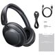 Wireless headphones UGREEN HP202 HiTune Max5 Hybrid ANC (black) 6941876222551