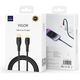 WIWU cable YQ01 USB-C - Lightning 30W 1,2m black 6976195096446