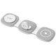 Wireless Charger Magnetic MagSafe 15W 3in1 iPhone + Apple Watch + AirPods Tech-Protect QI15W-A32 grey 5906302308255