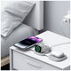 Wireless Charger Magnetic MagSafe 15W 3in1 iPhone + Apple Watch + AirPods Tech-Protect QI15W-A32 grey 5906302308255