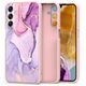 Case SAMSUNG GALAXY M15 5G Tech-Protect Icon Marble pink 5906302308088