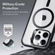 ESR Husa pentru iPhone 15 Pro - ESR Classic Hybrid HaloLock - Clear Grey 4894240190203 έως 12 άτοκες Δόσεις