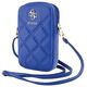 Bag Guess Zip Quilted 4G (GUWBZPSQSSGB) blue 3666339213985