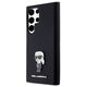 Original Case SAMSUNG GALAXY S24 ULTRA Karl Lagerfeld Silicone Ikonik Metal Pin (KLHCS24LSMHKNPK) black 3666339259259