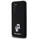 Original Case SAMSUNG GALAXY S24+ Karl Lagerfeld Hardcase Silicone Karl&Choupette Metal Pin (KLHCS24MSMHKCNPK) black 3666339259150