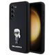 Original Case SAMSUNG GALAXY S24+ Karl Lagerfeld Silicone Ikonik Metal Pin (KLHCS24MSMHKNPK) black 3666339259242