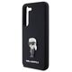 Original Case SAMSUNG GALAXY S24+ Karl Lagerfeld Silicone Ikonik Metal Pin (KLHCS24MSMHKNPK) black 3666339259242