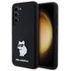 Original Case SAMSUNG GALAXY S24 Karl Lagerfeld Silicone Choupette Metal Pin (KLHCS24SSMHCNPK) black 3666339259174