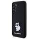 Original Case SAMSUNG GALAXY S24 Karl Lagerfeld Silicone Choupette Metal Pin (KLHCS24SSMHCNPK) black 3666339259174