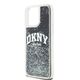 Original Case IPHONE 13 PRO MAX DKNY Hardcase Liquid Glitter Big Logo (DKHCP13XLBNAEK) black 3666339270704