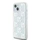 Original Case IPHONE 13 / 14 / 15 DKNY Hardcase Liquid Glitter Multilogo (DKHCP15SLCPEPT) white 3666339271039