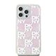 Original Case APPLE IPHONE 15 PRO MAX DKNY Hardcase Liquid Glitter Big Logo (DKHCP15XLCPEPP) pink 3666339271206
