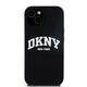 Original Case IPHONE 13 / 14 / 15 DKNY Hardcase Liquid Silicone White Printed Logo MagSafe DKHMP14SSNYACH 3666339266653