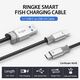 Ringke Cablu de Date USB la Type-C 20cm - Ringke - Gray 8809550345010 έως 12 άτοκες Δόσεις