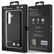 Original Case SAMSUNG GALAXY A55 5G BMW Leather Carbon (BMHCSA5522NBCK) 3666339259723