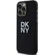 Original Case APPLE IPHONE 15 PRO DKNY Hardcase Liquid Silicone Metal Logo (DKHCP15LSMCBSK) black 3666339265311