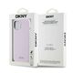 Original Case IPHONE 13 / 14 / 15 DKNY Hardcase Liquid Silicone Small Metal Logo MagSafe (DKHMP14SSMCHLP) pink 3666339265816