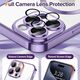 Techsuit Husa pentru iPhone 15 Pro Max - Techsuit Luxury Crystal MagSafe - Light Purple 5949419136366 έως 12 άτοκες Δόσεις